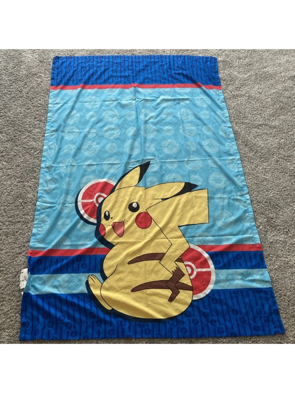 Pokemon Curtains with Tie Backs. 64 x 41